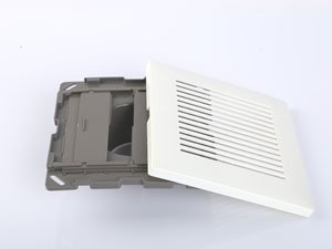 Square air inlet